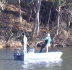 loiisrs peche au Lac d'Aydat