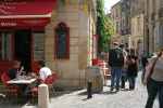 repas ou café pause dans le vieux Bordeaux